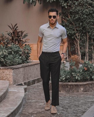 Update more than 80 black polo grey trousers best - in.coedo.com.vn