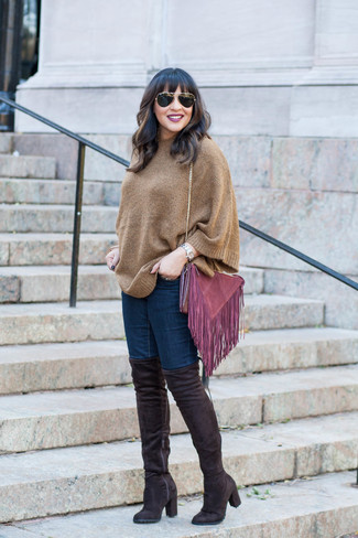 Suede Over The Knee Boots