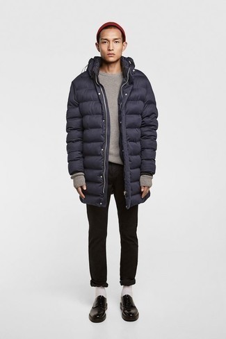 Onion Reversible Classic Fit Quilted Hooded Parka