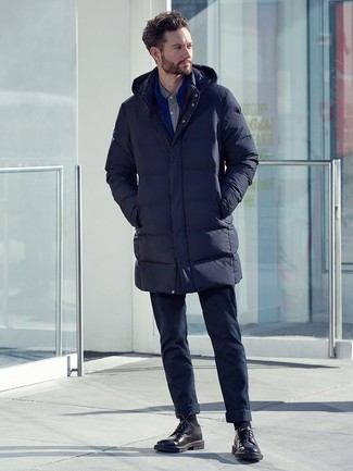 Dives Quilted Down Coat