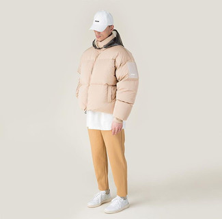 Off White Down Glostery Jacket