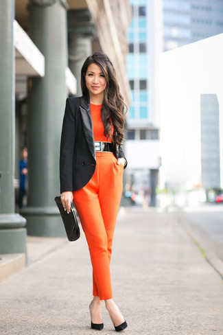 Orange Jumpsuit Outfits: 