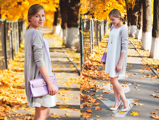 Light Violet Pendant Outfits: 