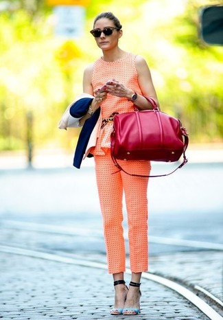 Orange Jumpsuit Outfits: 