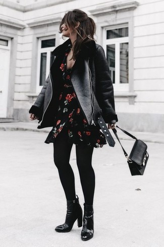 Skater Dress with Tights Outfits (55 ideas & outfits)
