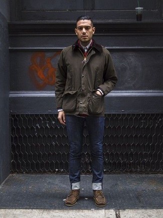 Hooded Checked Flannel Jacket