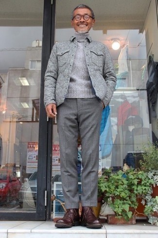 Gray Wool Jacket