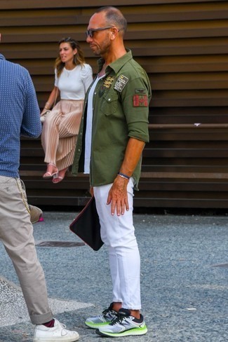Ombre Military Shirt