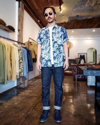 Robb Slim Fit Short Sleeve Button Up Shirt