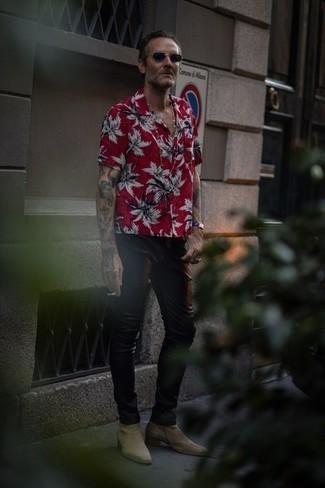 Floral Printed Cotton Voile Shirt