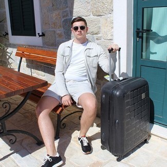 Black Suitcase Outfits For Men: 