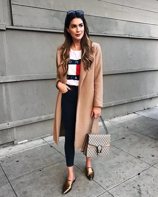 Camel Coat Outfits For Women: 
