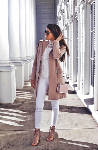 Pink Crossbody Bag Outfits: 