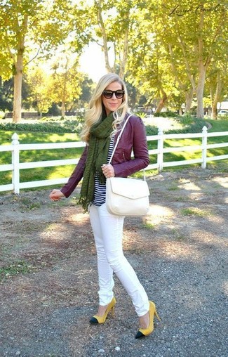 Green Scarf Outfits For Women: 