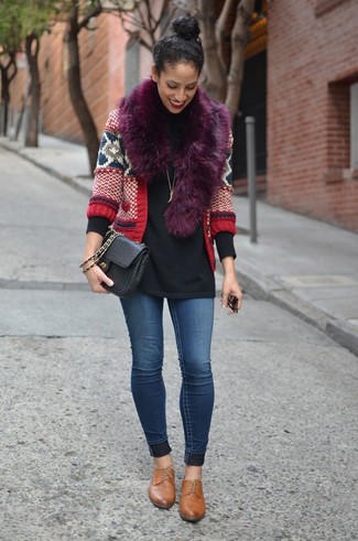 Purple Scarf Outfits For Women: 