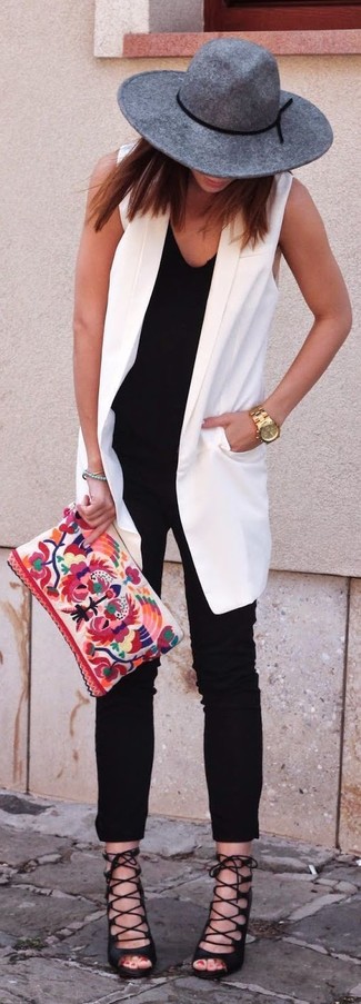 White Vest Outfits For Women: 