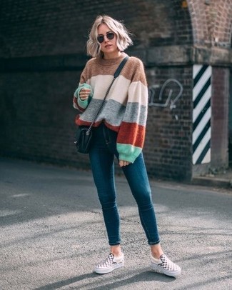 Teal Skinny Jeans Outfits: 