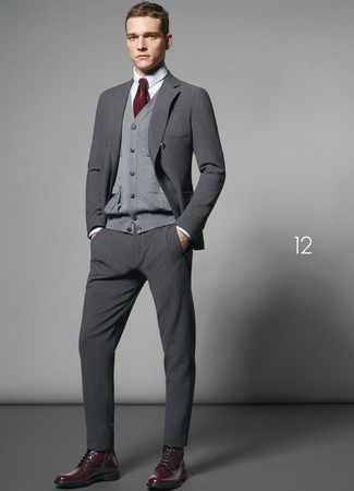 Novanben Slim Fit Wool Suit