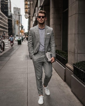 How To Wear A Suit With Sneakers Ultimate Guide To Styling Your Suit ...