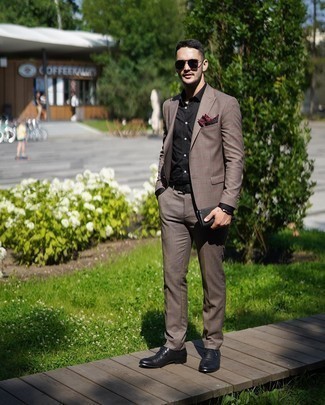 Vintage Checked Tweed Suit