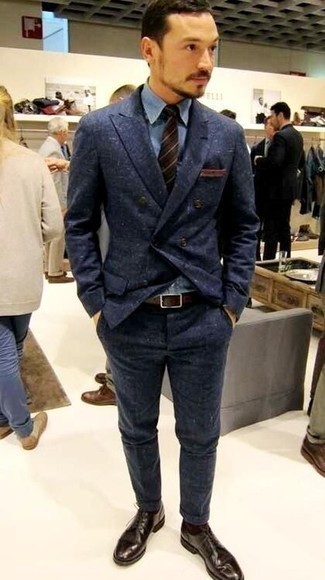 Slim Fit Wool Travel Tailoring Suit
