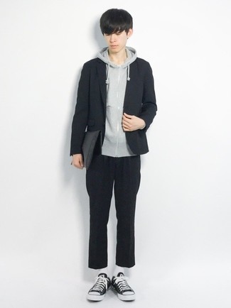 Anthony Two Button Suit Black