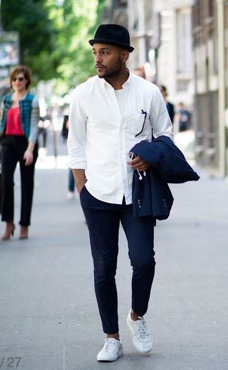White Contemporary Fit Shirt