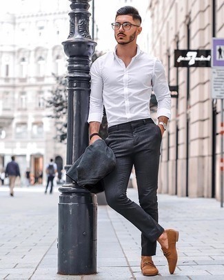 Grey Suit with Tan Suede Loafers Outfits (14 ideas & outfits) | Lookastic