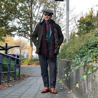 Orange Socks Outfits For Men After 40: 