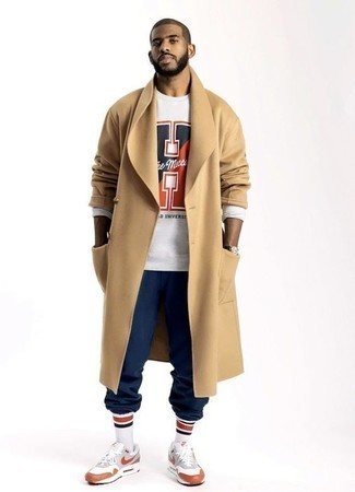 Camel Overcoat Outfits: 