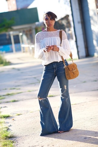 Tan Suede Crossbody Bag Outfits: 