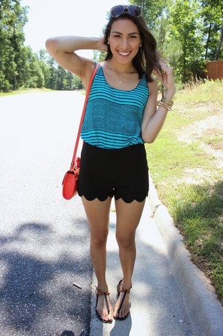 Black Shorts Outfits For Women: 