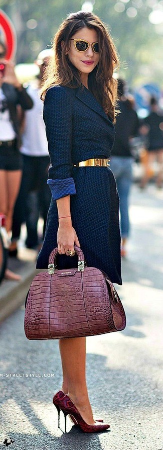 Gold Belt Outfits For Women: 