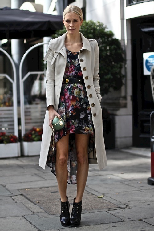 casual dress with ankle boots