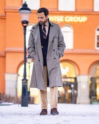 Grey Trenchcoat Outfits For Men 74, Gray Trench Coat Outfit Ideas For Guys