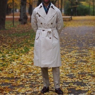 Classic Fitted Trench Coat