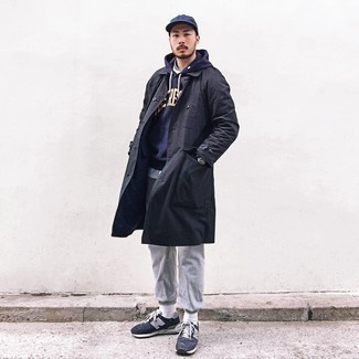 Rain Double Breasted Full Length Trench Coat
