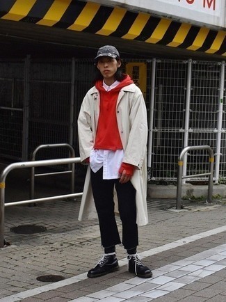 Oversized Hoodie In Red