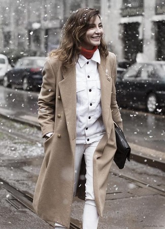 White Jeans Fall Outfits For Women: 