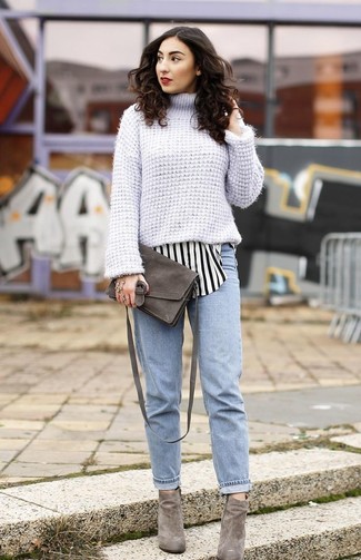 Clarice Stretch Knit Turtleneck Sweater