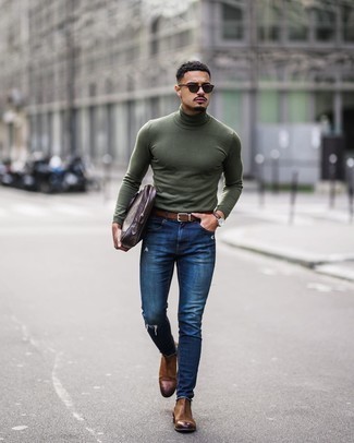 Turtleneck Casual Outfits For Men In Their 20s (454 ideas \u0026 outfits) |  Lookastic