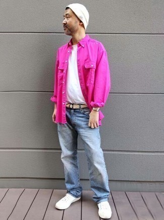 Pink Golf Shirt