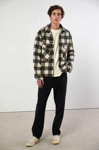Bowery Check Flannel Button Up Shirt