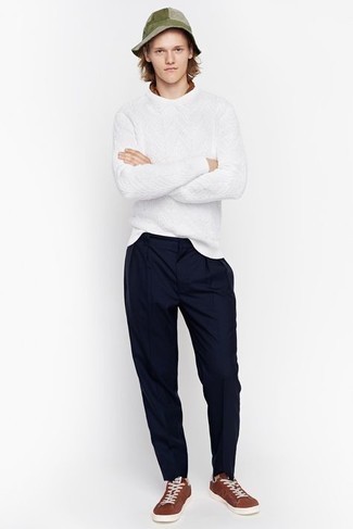 Navy Youri Trousers
