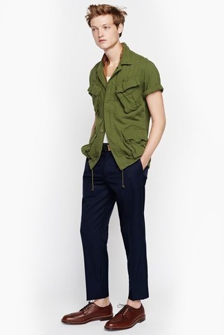 Treyx Straight Leg Trousers In Light Ink At Nordstrom