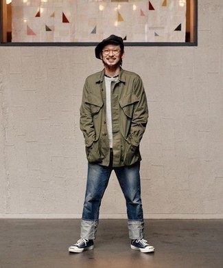 7 Moncler Fragt Hiroshi Fujiwara Khaki Down Jacket