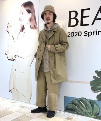 Solid Trench Coat