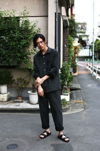 Hiroshi The Ripper Organic Cotton Gauze Button Up Shirt