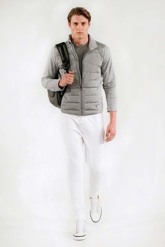 Gray Ice Touch Jacket