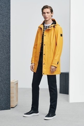 Yellow Stockholm Raincoat